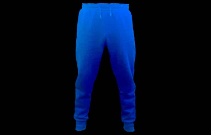 Pantalons llargs d'esport amb canalé a cintura i baixos